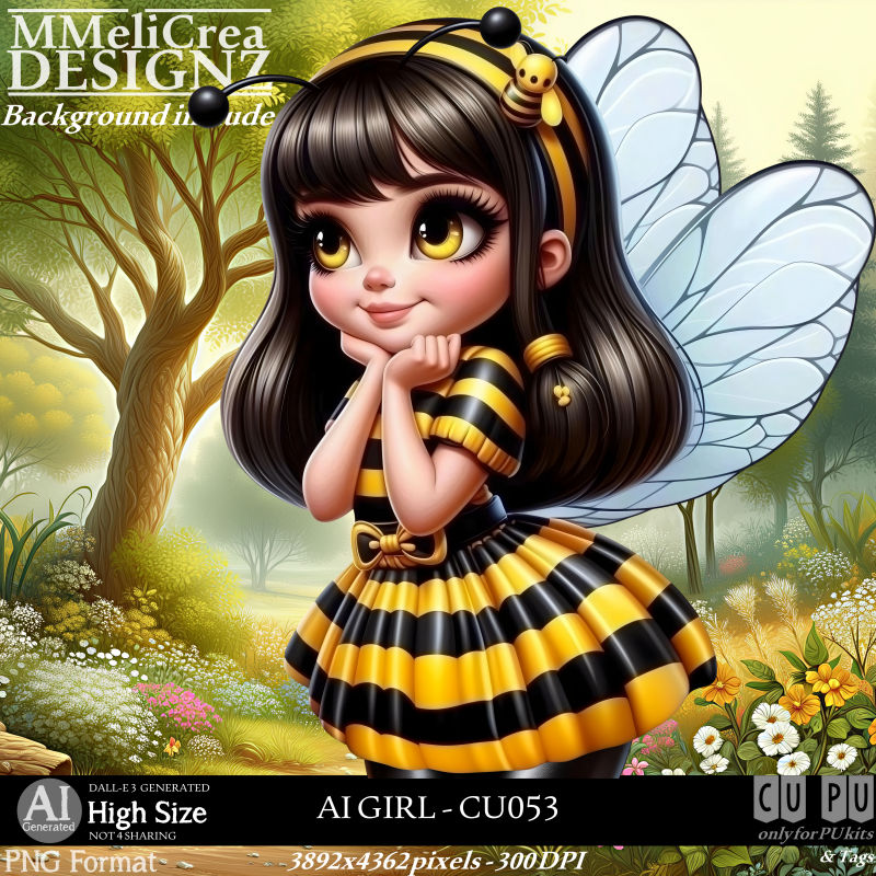 (image for) AI - GIRL CU053 (CU4PU/PNG)